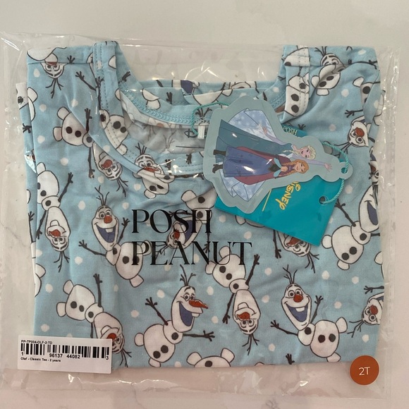 Posh peanut Disney frozen Olaf t shirt size 2t